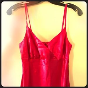 Hot Pink Slip Dress from Fashion Crimes